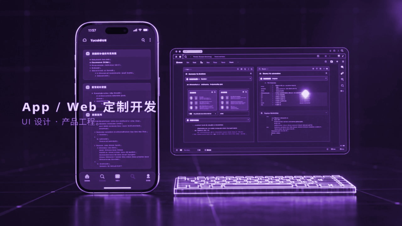 见知云会议的紫色视觉示意